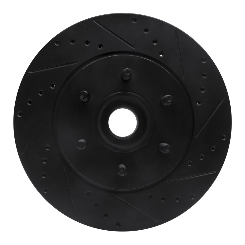 Ford F-150 Brake Rotor (1) - Front Right - R1 Concepts - Drilled & Slotted - Black - `04-`08 Ford F-150 Brake Rotor (1) - Front Right - R1 Concepts - Drilled & Slotted - Black - `04-`08